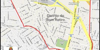 Harta e Bom Retiro São Paulo