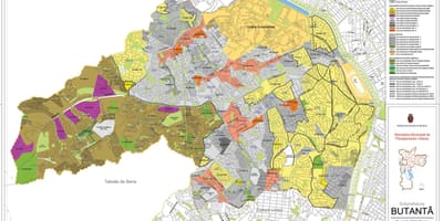 Harta e Butantã São Paulo - Pushtimi i tokës
