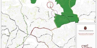 Harta e Casa Verde São Paulo - Rrugët