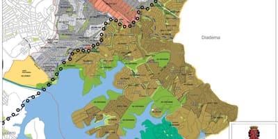Harta e Cidade Ademar São Paulo - Pushtimi i tokës