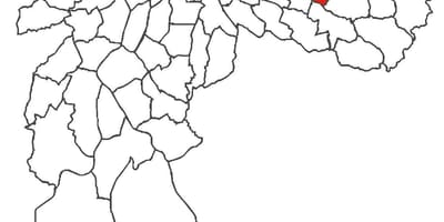 Harta e Cidade Líder qarkut
