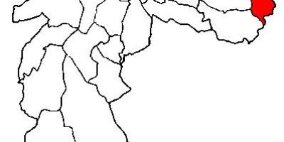 Harta e Cidade Tiradentes qarkut