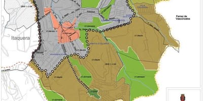 Harta e Cidade Tiradentes São Paulo - Pushtimi i tokës