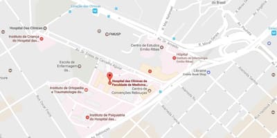 Harta e Clínicas spital