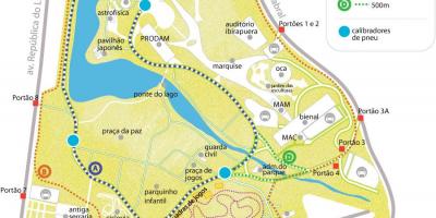 Harta e Ibirapuera park