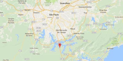 Harta e Imigrantes autostradë - PS 160