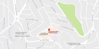 Harta e Israelita Albert Einstein spital