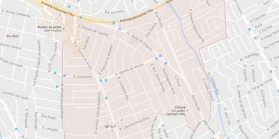 Harta e Itaim Paulista São Paulo