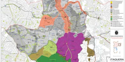 Harta e Itaquera São Paulo - Pushtimi i tokës