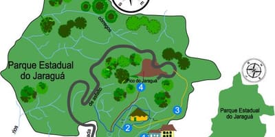 Harta e Jaraguá Pik