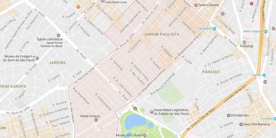 Harta e Jardim Paulista São Paulo