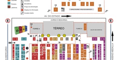 Harta e komunale të tregut të São Paulo