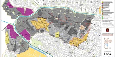 Harta e Lapa São Paulo - Pushtimi i tokës