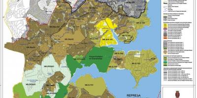 Harta e M'Boi Mirim São Paulo - Pushtimi i tokës