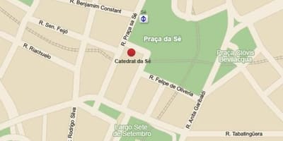 Harta e metropolitan katedralen e San-Paulo