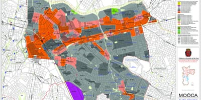 Harta e Mooca São Paulo - Pushtimi i tokës