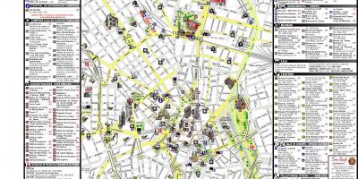 Harta e në qendër të qytetit San Paulo
