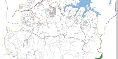 Harta e Parelheiros São Paulo - Rrugët