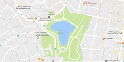 Harta e parkut të aklimatizimit São Paulo