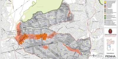 Harta e Penha São Paulo - Pushtimi i tokës