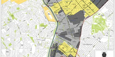 Harta e Pinheiros São Paulo - Pushtimi i tokës
