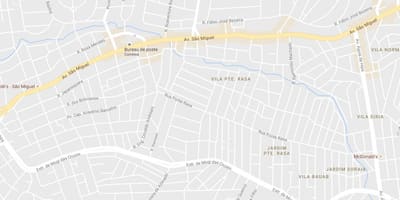 Harta e Ponte Rasa São Paulo