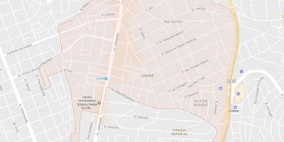 Harta e Saúde São Paulo