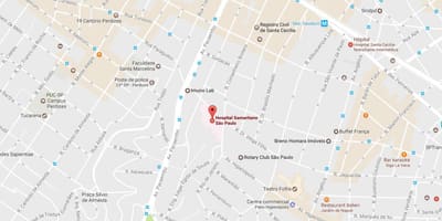 Harta e Samaritano São Paulo spital