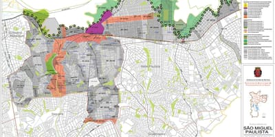 Harta e San Miguel Paulista São Paulo - Pushtimi i tokës