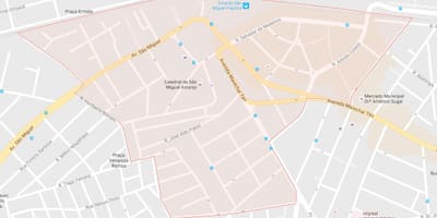 Harta e San Miguel Paulista São Paulo