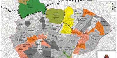 Harta e Santana São Paulo - Pushtimi i tokës