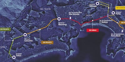 Harta e Sistema Integrado Metropolitano - SIM