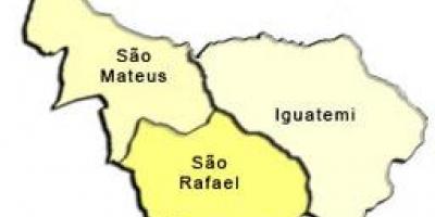Harta e São Mateus nën-prefekturës