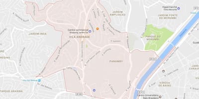 Harta e Vila Andrade São Paulo