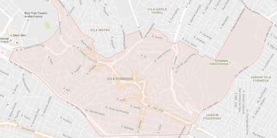 Harta e Vila Mësueses São Paulo
