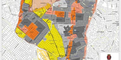 Harta e Vila Mariana São Paulo - Pushtimi i tokës