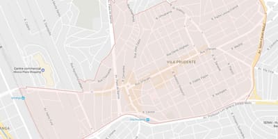 Harta e Vila Prudente São Paulo